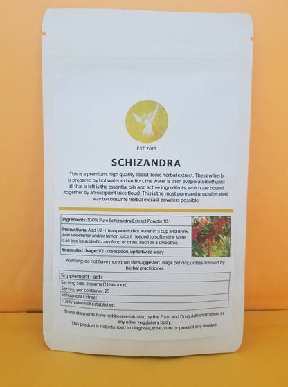 Schizandra - Best All Rounder With Gynostemma and Reishi.